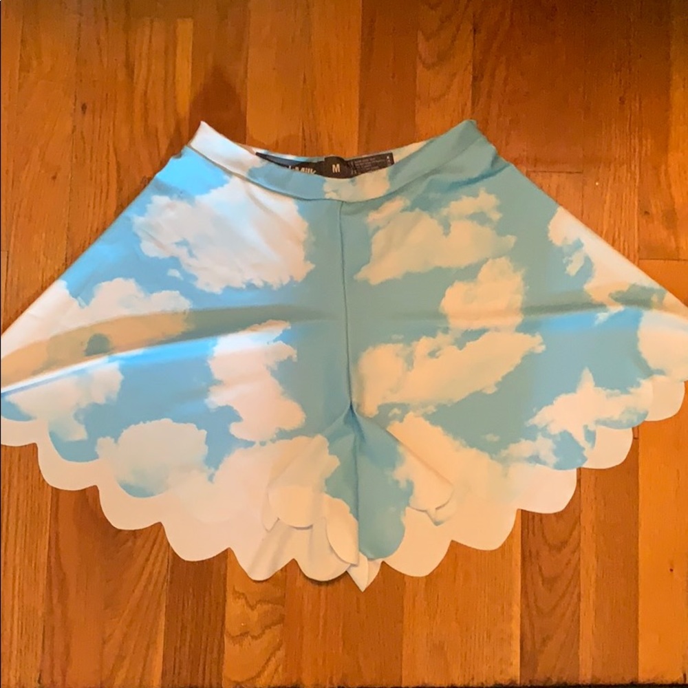 MUSEUM PIECE - BlackMilk Clothing Cloud Shorts